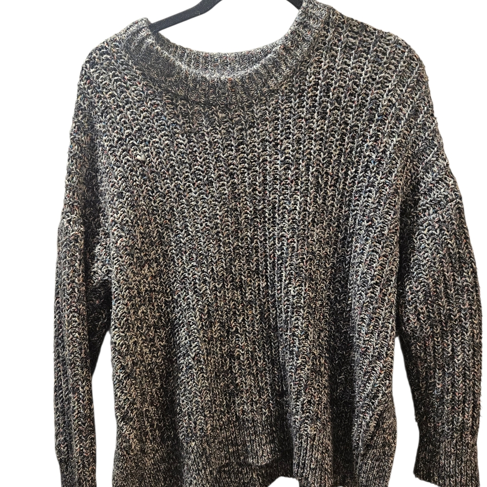 Aerie grandpa chunky Multicolor knit sweater